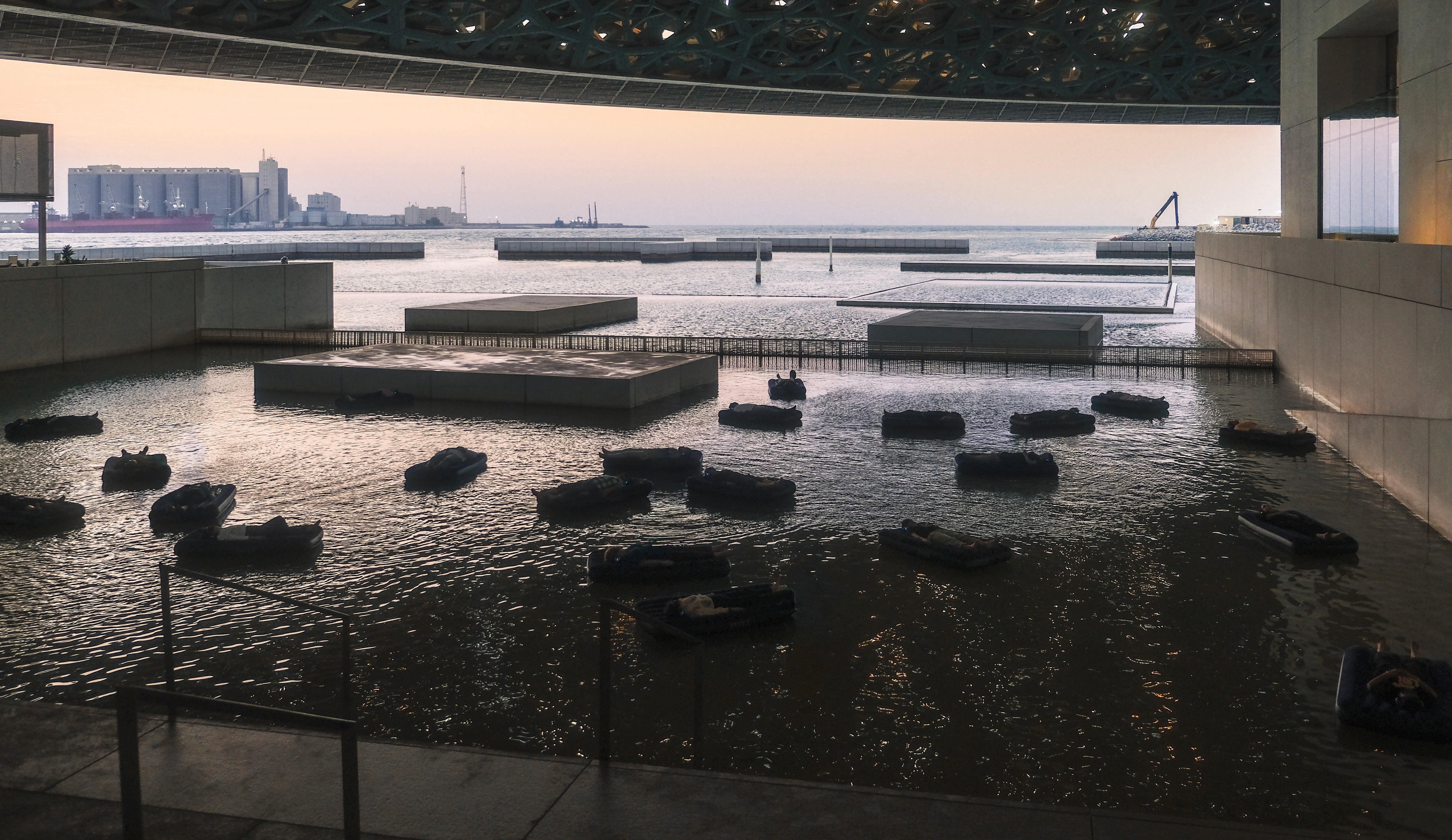 Floating Immersive Breathwork Experience <br> at Louvre Abu Dhabi